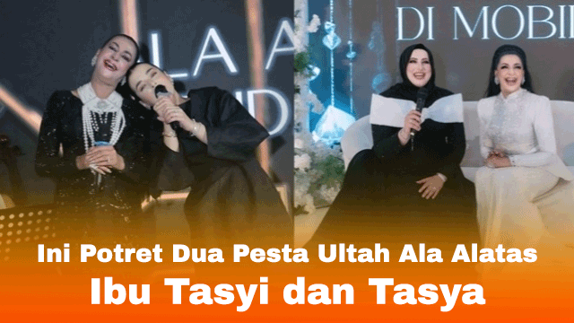 Ini Potret Dua Pesta Ultah Ala Alatas Ibu Tasyi dan Tasya