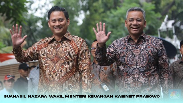 Suahasil Nazara Wakil Menteri Keuangan Kabinet Prabowo